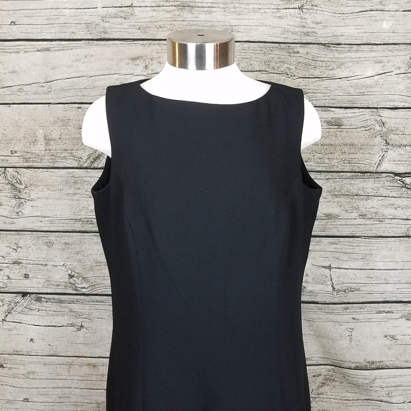 Style&co Collection Black Dress Size 6.Pit to pit approx:  19 inches Right sh - Picture 2 of 5